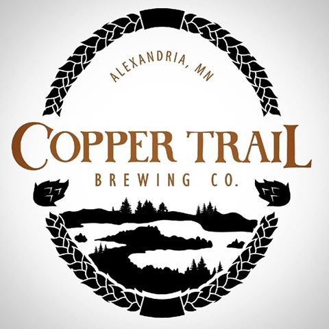 Logo for Copper Trail Brewing Company in Alexandria Minnesota