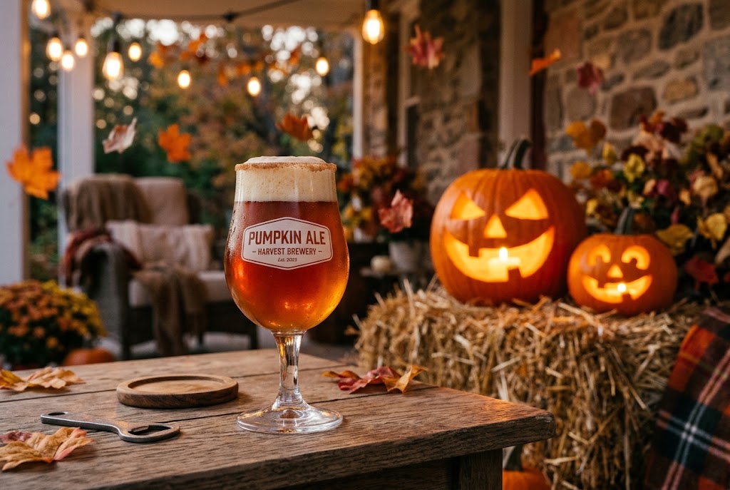 Midwest brewery pumpkin beer.
