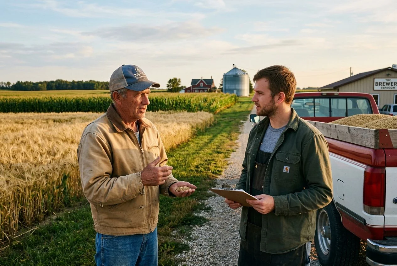 How Wisconsin Farms Ended Up in Your Beer Glass